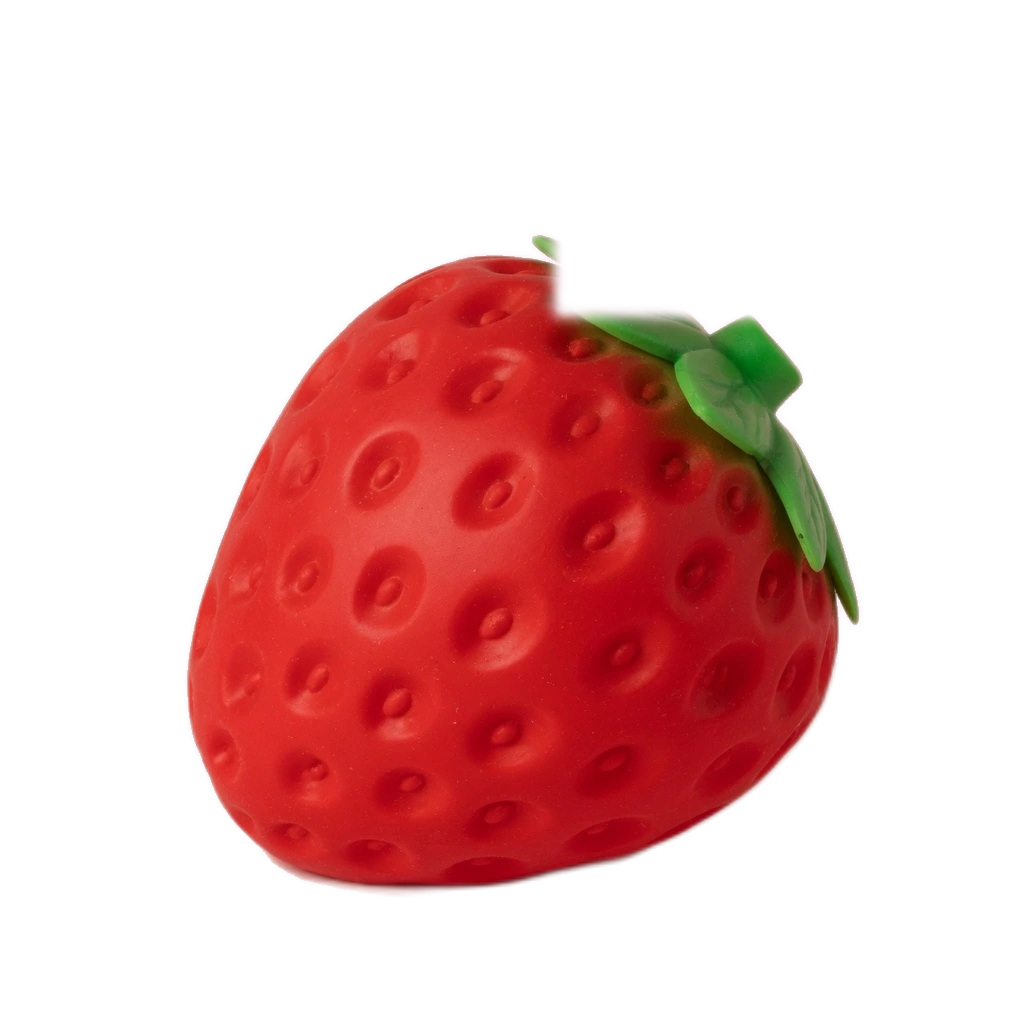 7 Inch Strawberry Squishy, Giant Two-Hand Squeeze Toy