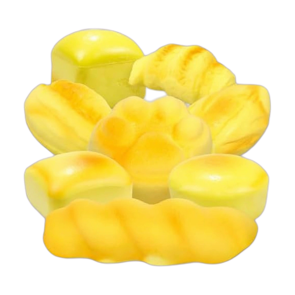 8 Pack Bread Squishy - Bulk Bakery Slices for Sharing