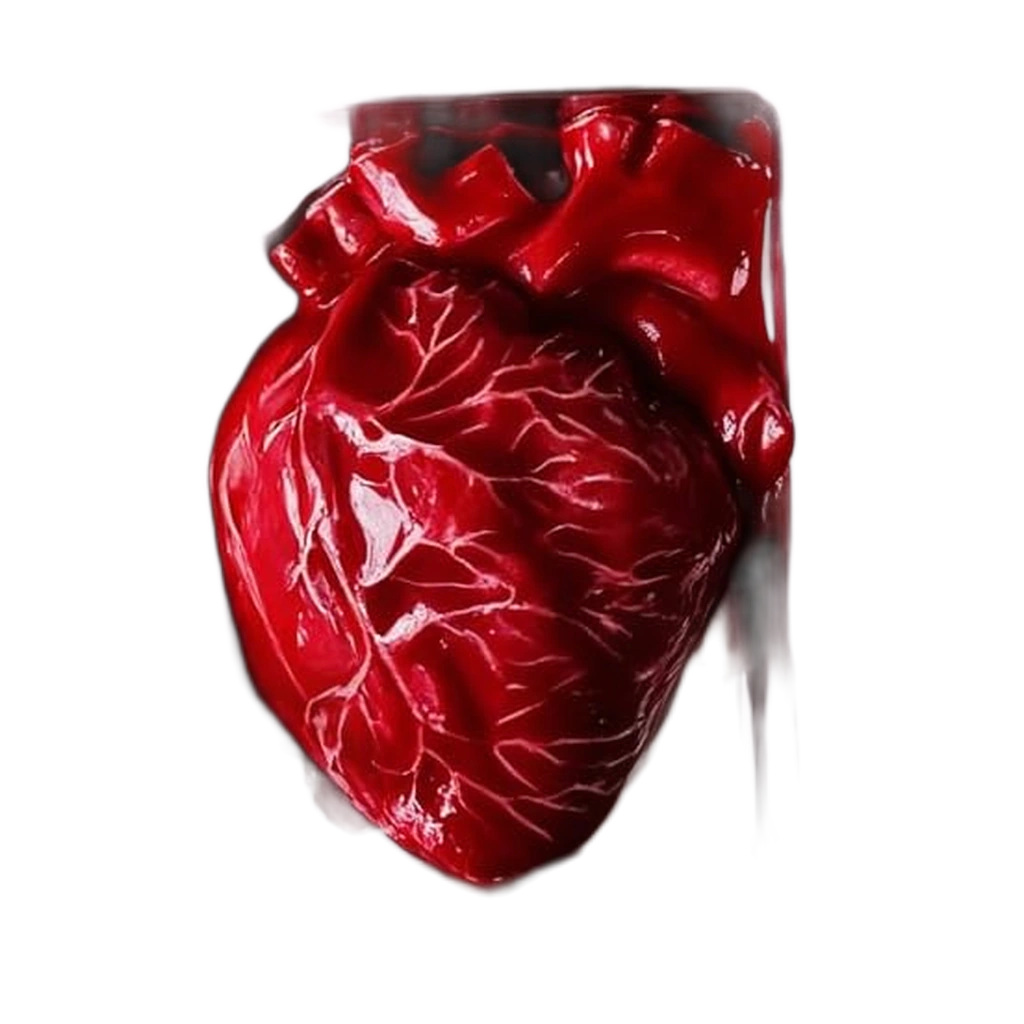 Anatomical Heart Squishy, Realistic Slow Rising Squeeze Toy