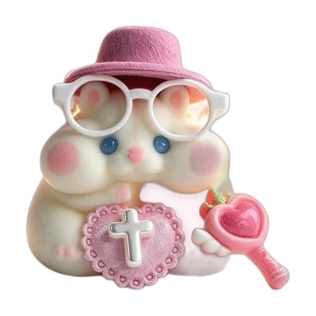 Angel Hamster Squishy With Wings Soft Slow Rising Toy
