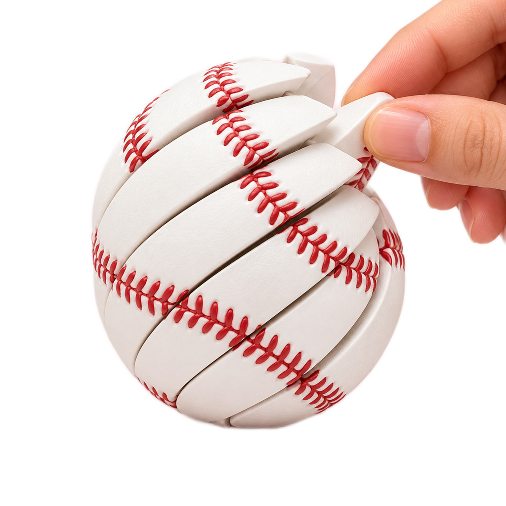 Baseball Twist Fidget Ball