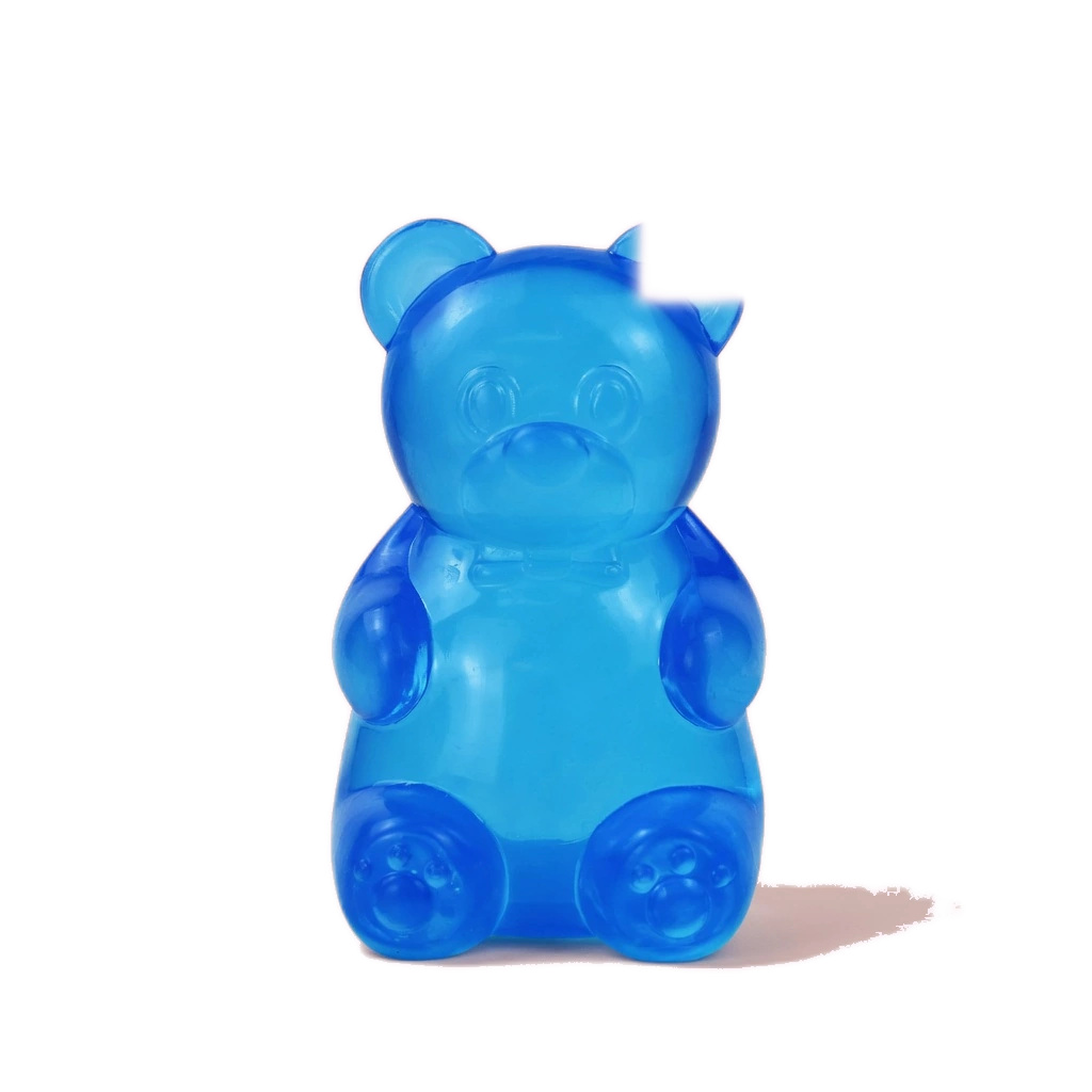 Big Blue Gummy Bear Squishy Squeeze Stress Ball Fidget Toy