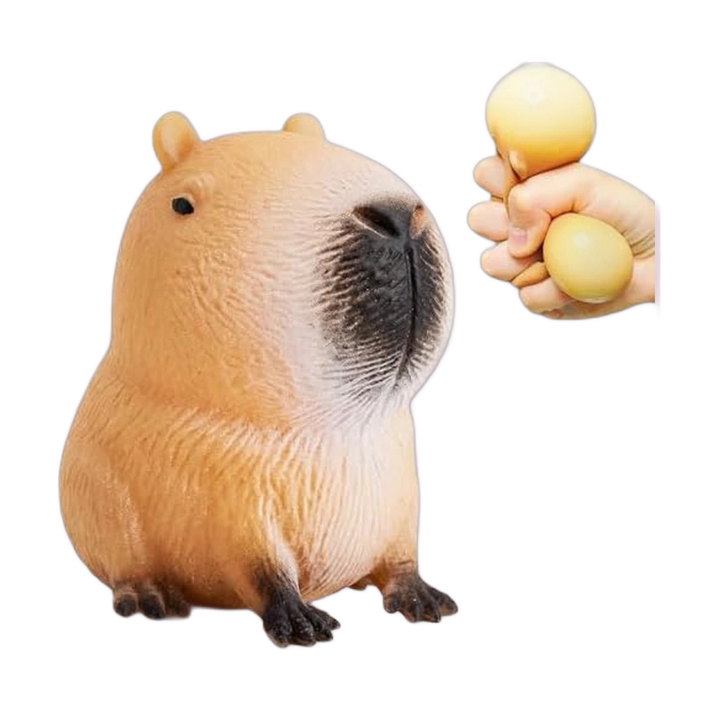 Big Capybara Squishy Realistic Squeeze Stress Toy