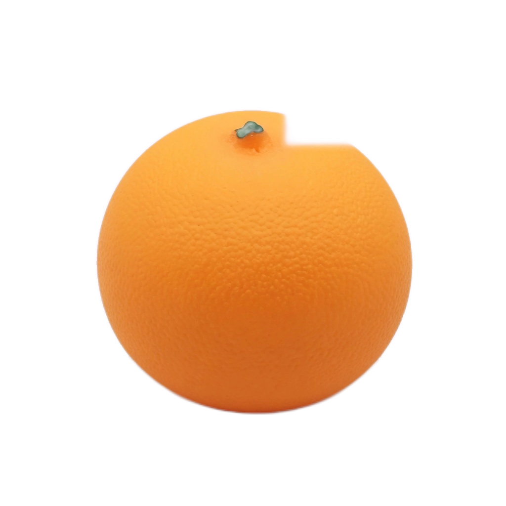 Big Orange Squishy Squeeze Ball for Stress and Focus