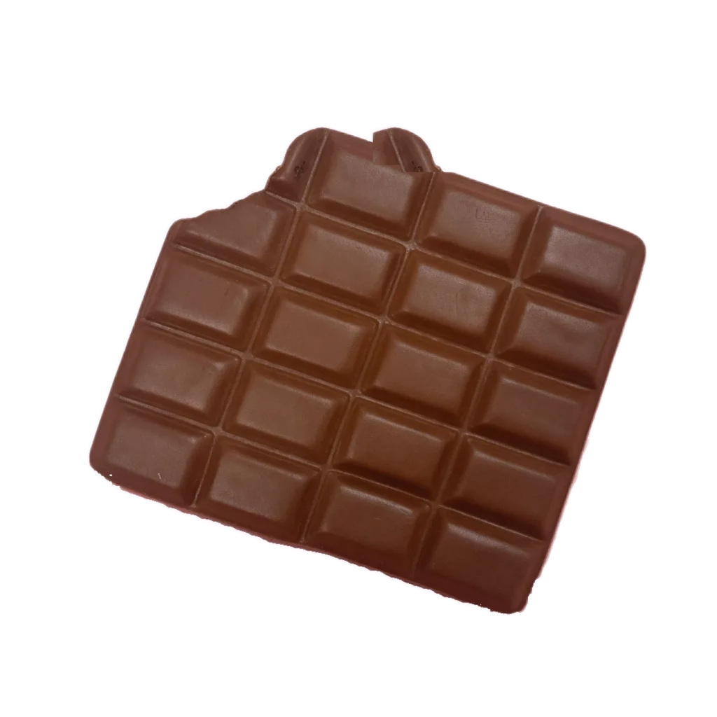 Bitten Chocolate Squishy Bar Slow Rising Squeeze Toy