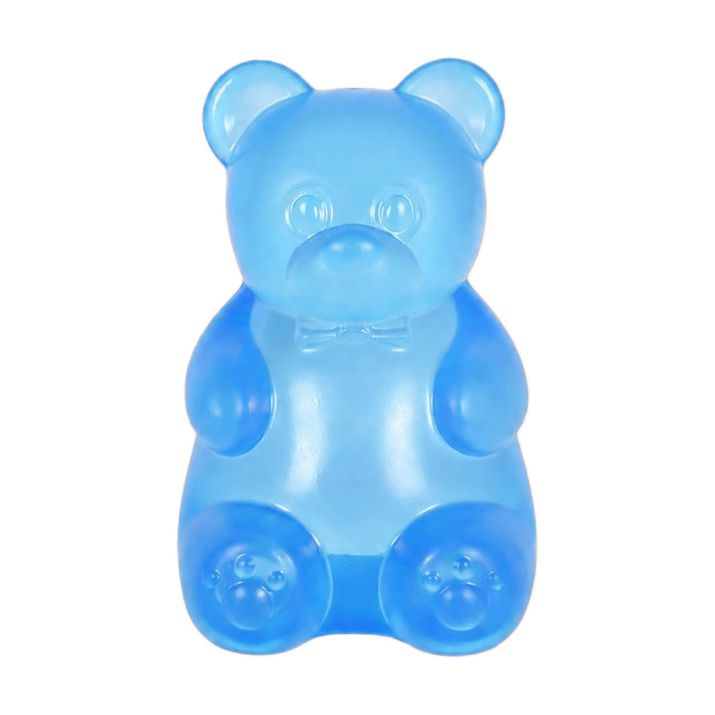 Blue Gummy Bear Squishy Slow Rising Foam Sensory Toy