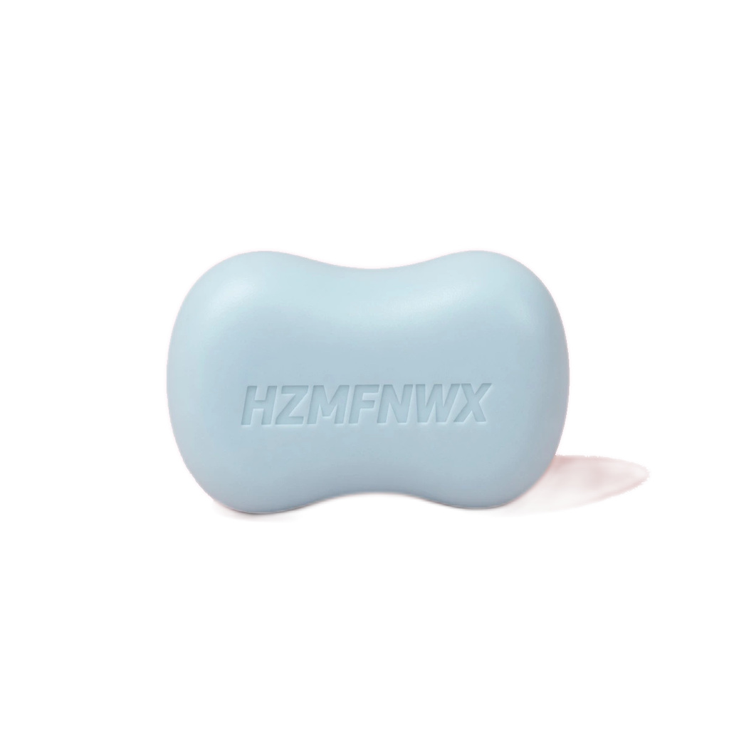 Blue Soap Squishy Crunchy ASMR Bead-Filled Squishy Toy