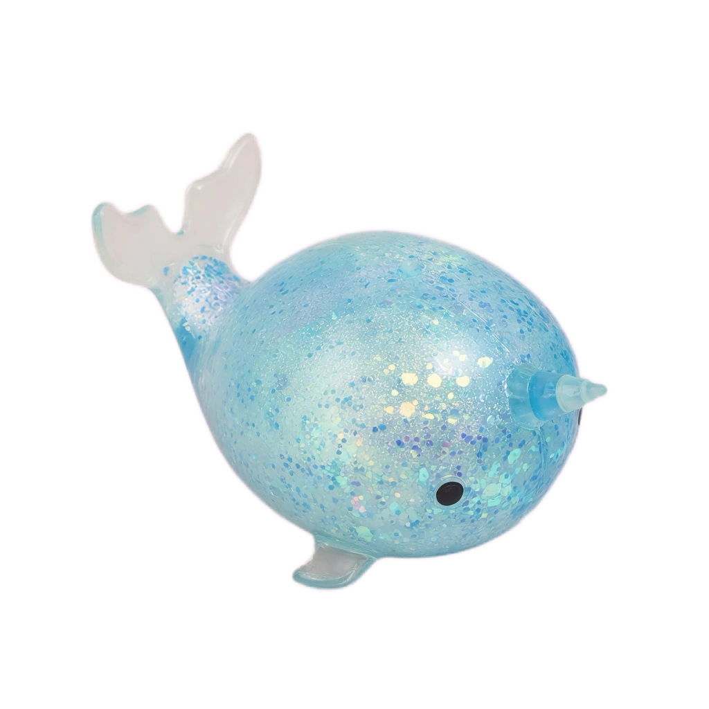 Blue Whale Squishy Slow Rising Squeeze Toy