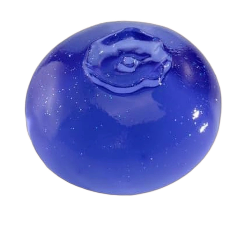 Blueberry Pea Pod Squishy, Clear Jumbo Squishy Stress Ball