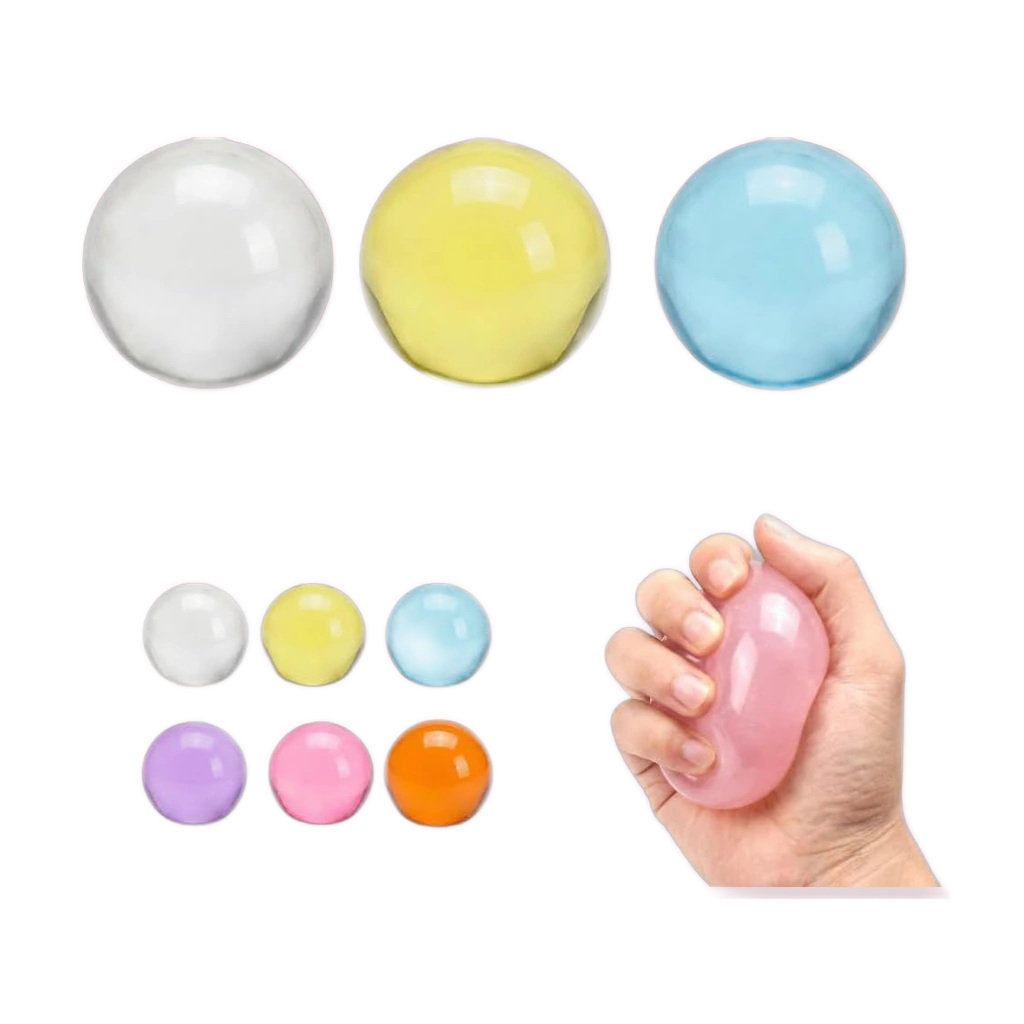 Bulk Coconut Squishy 3 Pack Jelly Slow Rising Stress Balls