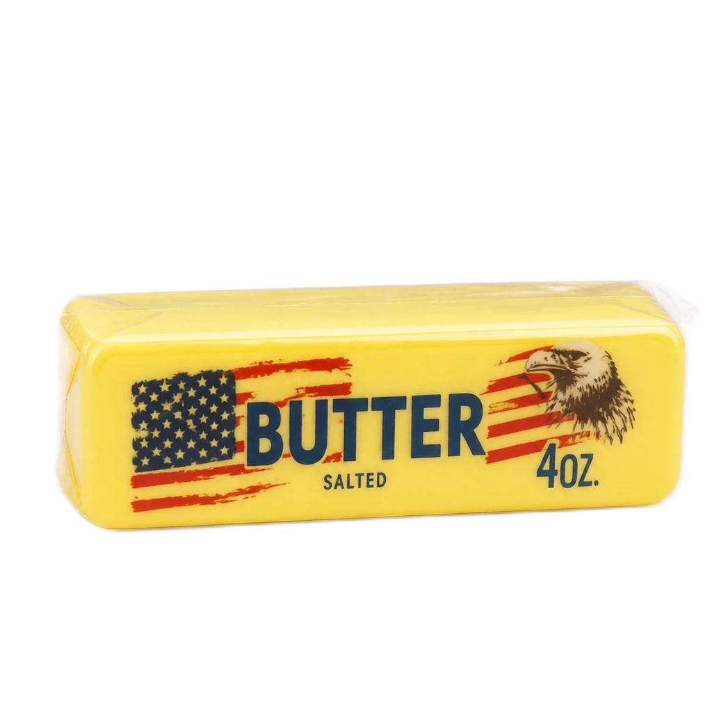 Butter Squishy — Random Color & Print, Same Butter-Stick Style