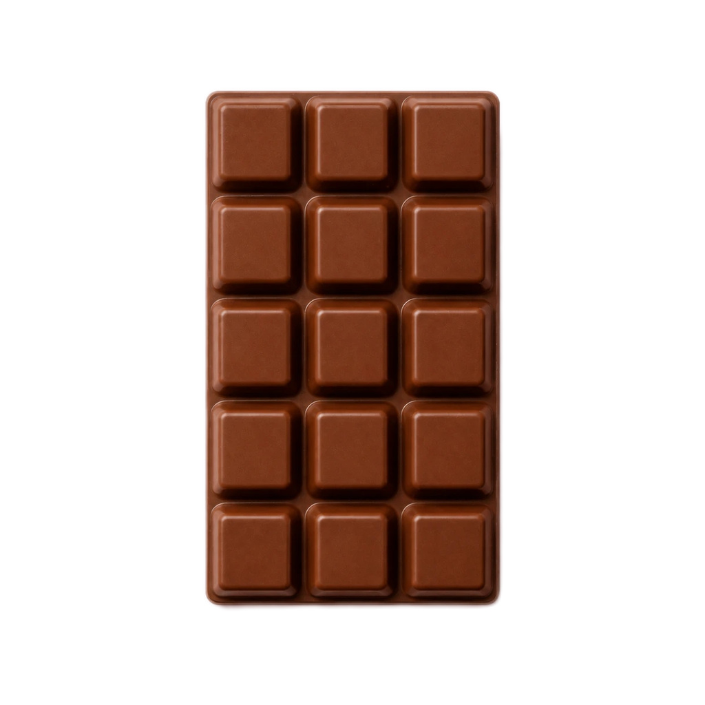 Chocolate Bar Squishy – Slow Rising Sensory Fidget Toy (1 Pc)