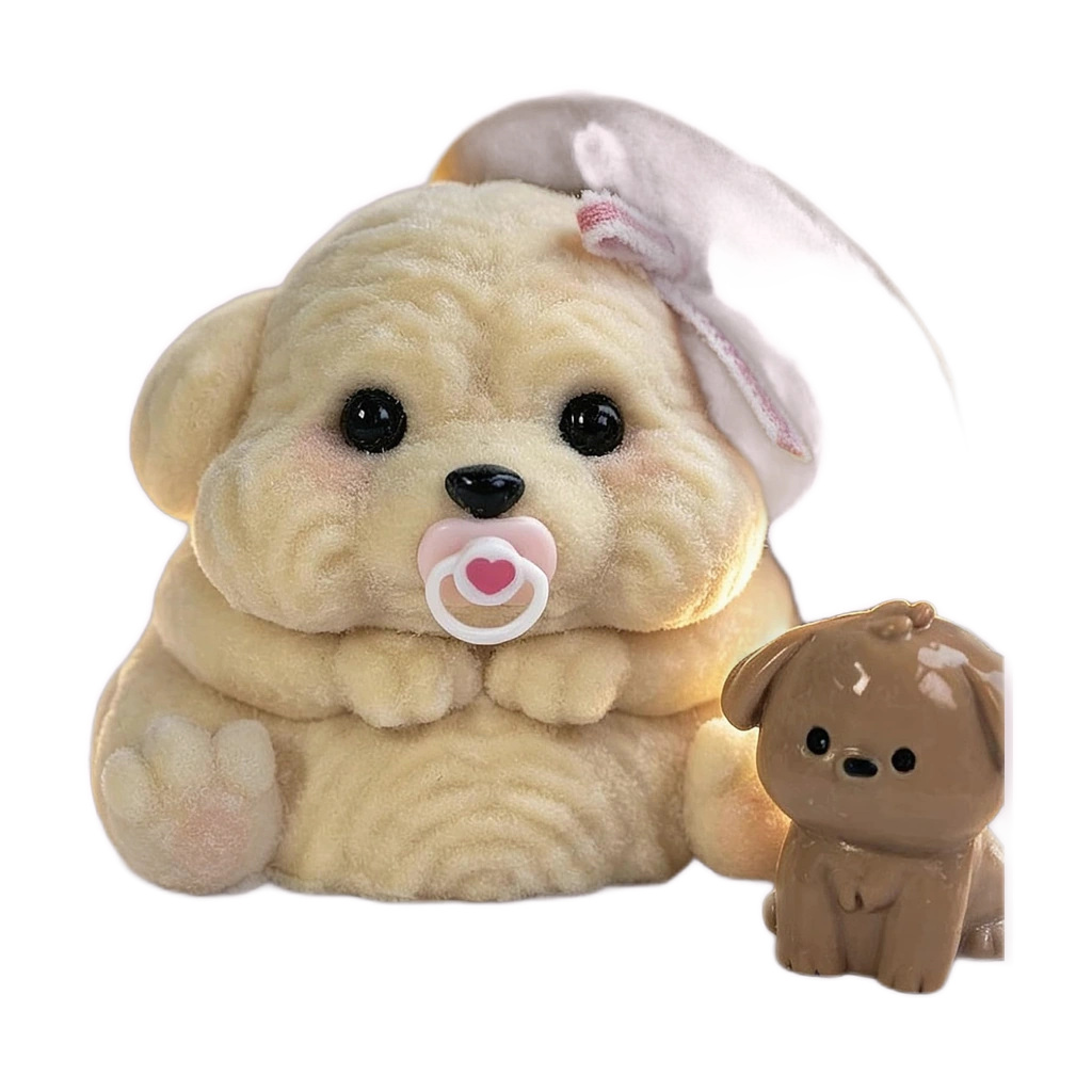 Chubby Dog Squishy Puppy - Soft Slow Rising Sensory Toy