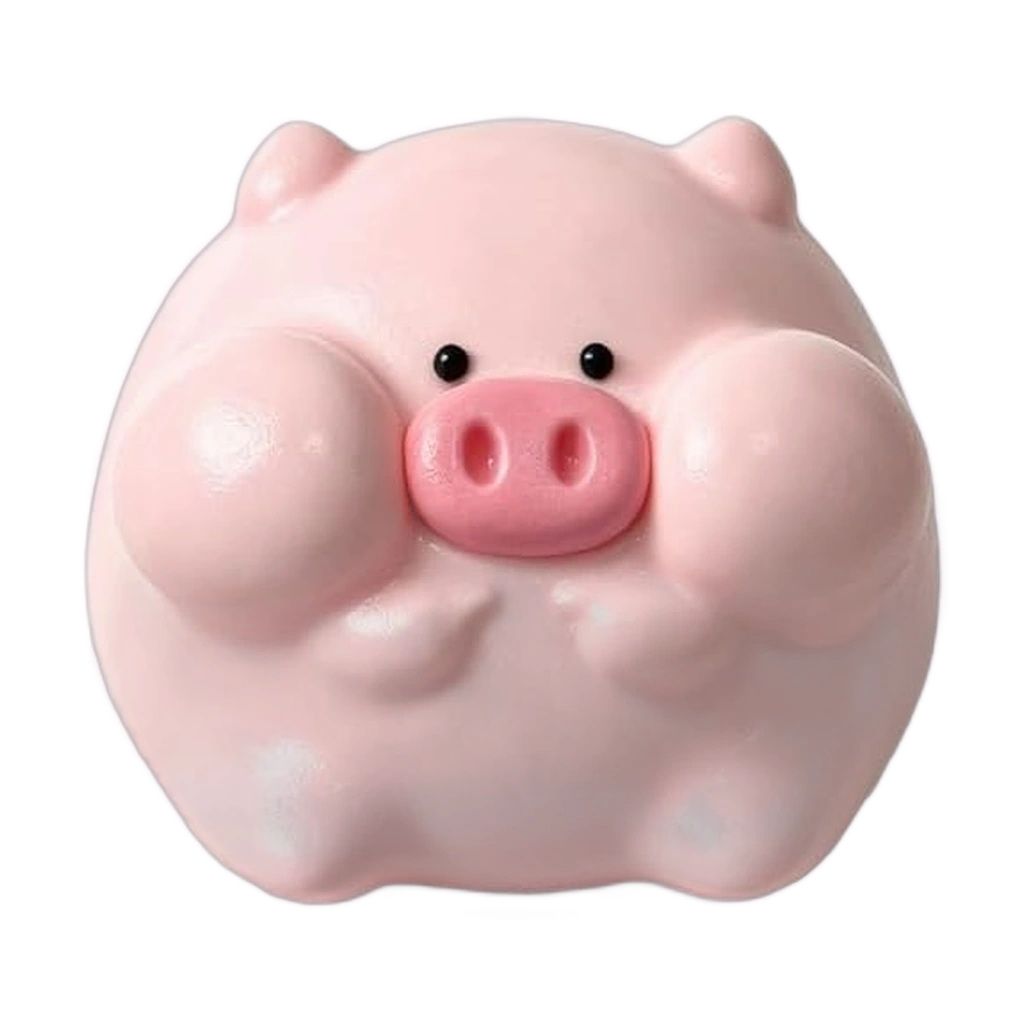 Chubby Pig Squishy Squeeze Stress Relief Sensory Toy
