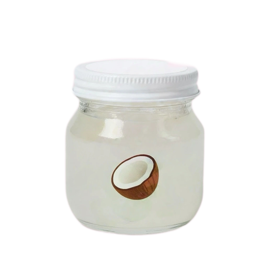 Clear Coconut Oil Squishy, See-Through Slow-Rise Toy