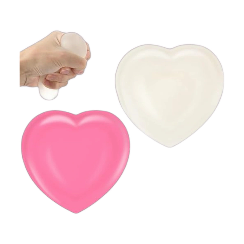 Color Changing Heart Squishy, 2 Pack Sugar Stress Ball