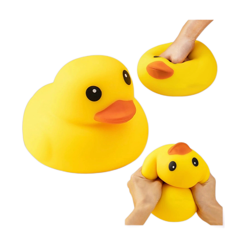 Cute Duck Squishy, Soft Round Squeeze Sensory Toy