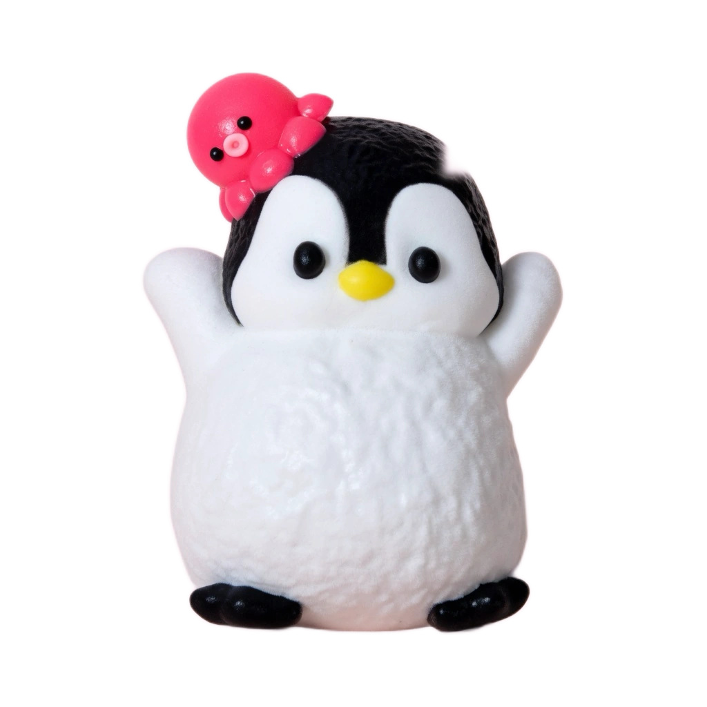 Cute Penguin Squishy Soft Squeeze Sensory Toy