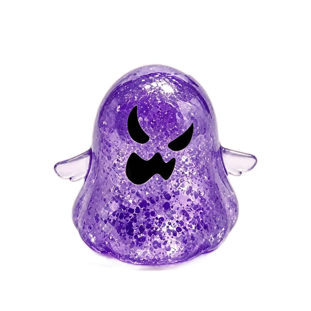 Purple Ghost Squishy Toy