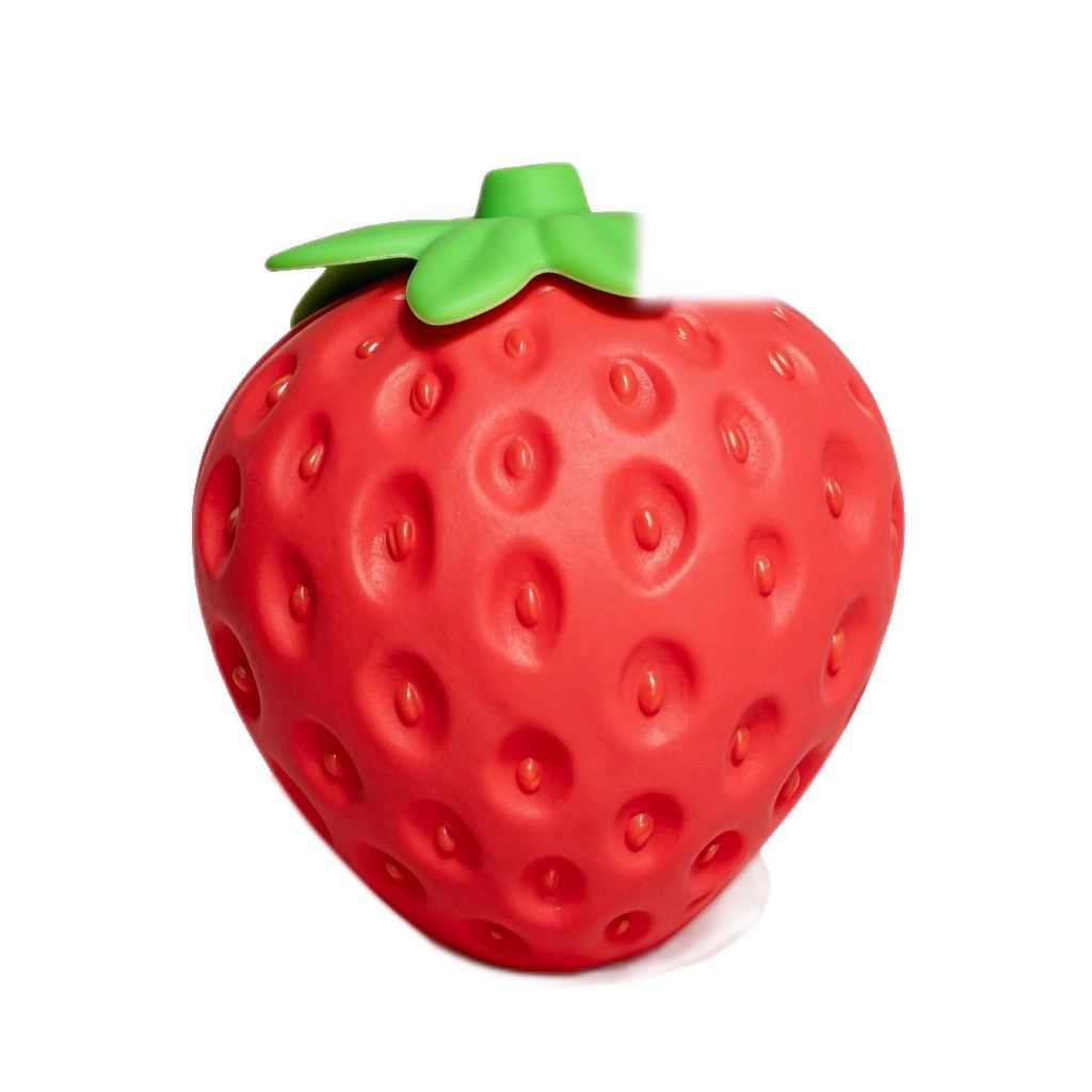 Giant Strawberry Squishy, 8-Inch Berry for Big Squeezes