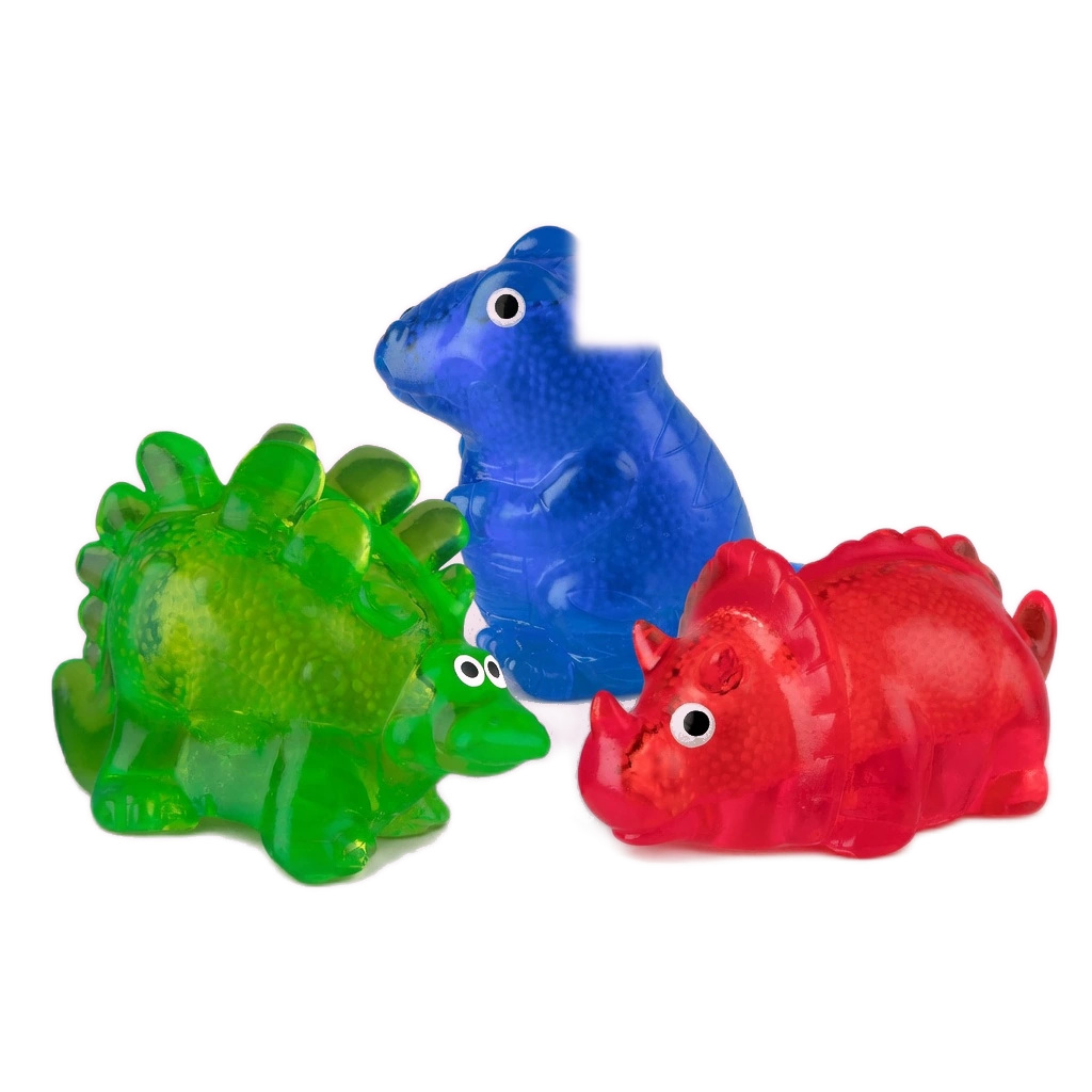 Jelly Dinosaur Squishy, 3 Pack Squishy Sensory Toys