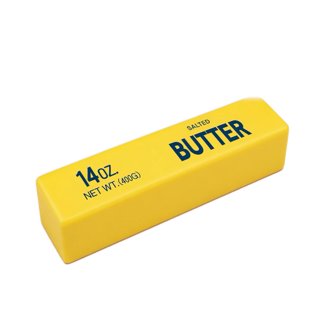 Jumbo Butter Stick Squishy Stress Ball Big Squeeze Toy