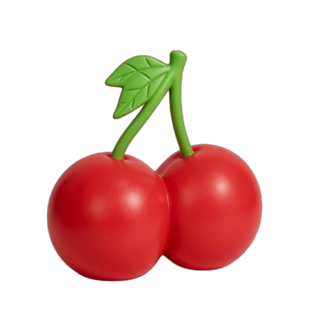 Jumbo Cherry Squishy Slow Rising Stress Relief Fidget Toy