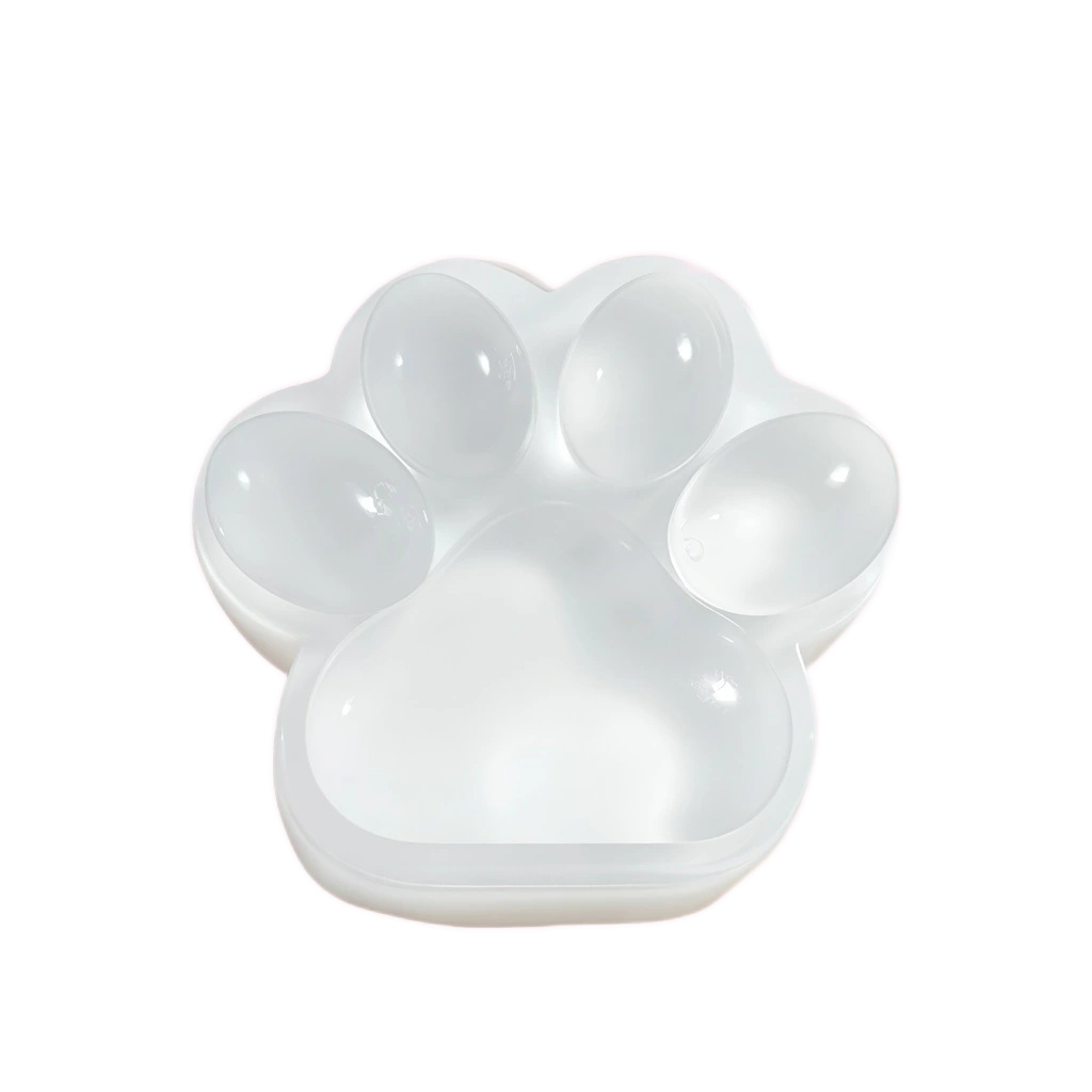 Jumbo Clear Cat Paw Mochi Squishy, Jelly Squeeze Toy