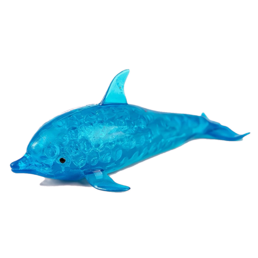 Jumbo Dolphin Squishy - Squeezy Water Bead Stress Ball Toy