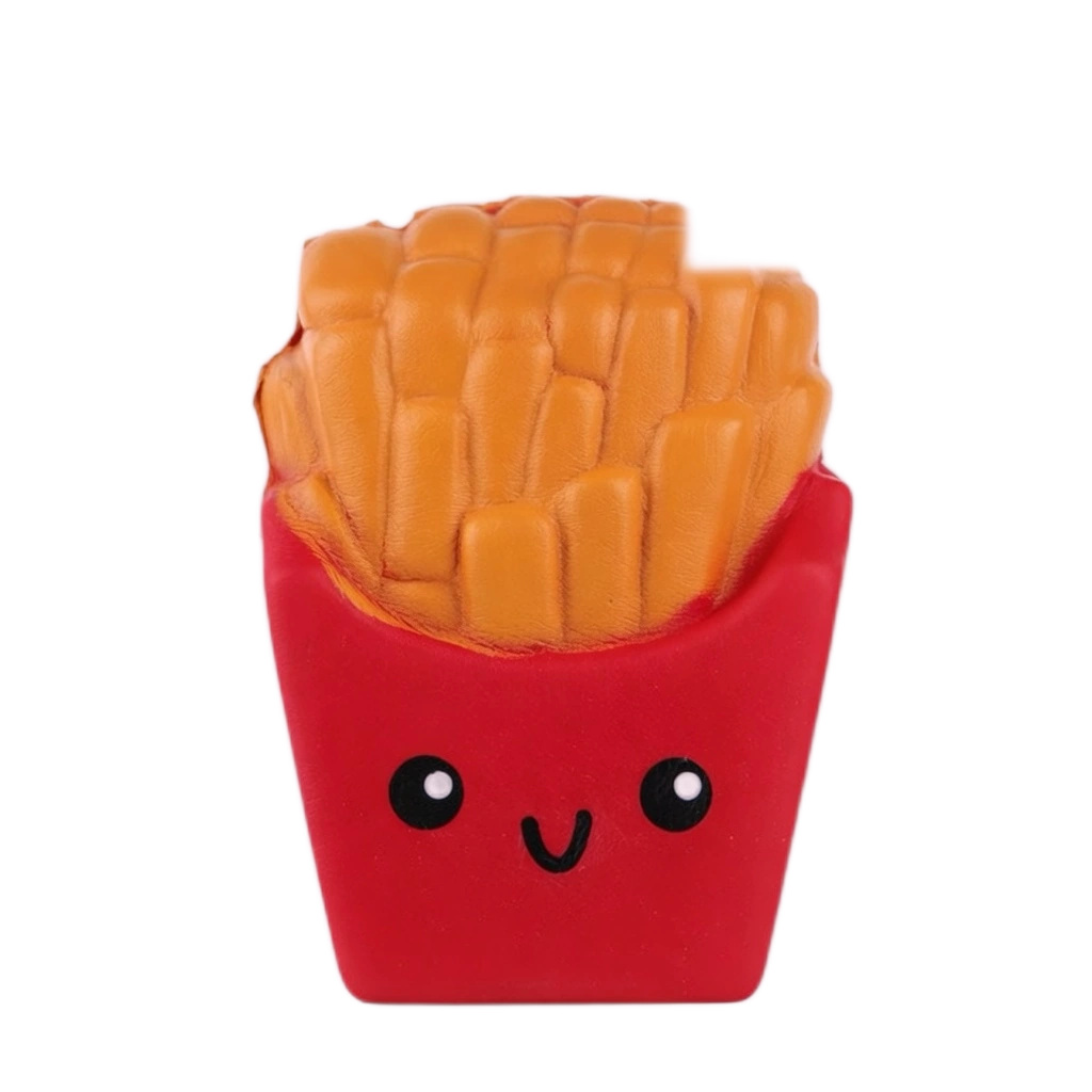 Jumbo French Fries Squishy, Soft Slow-Rise Squeeze Snack Toy