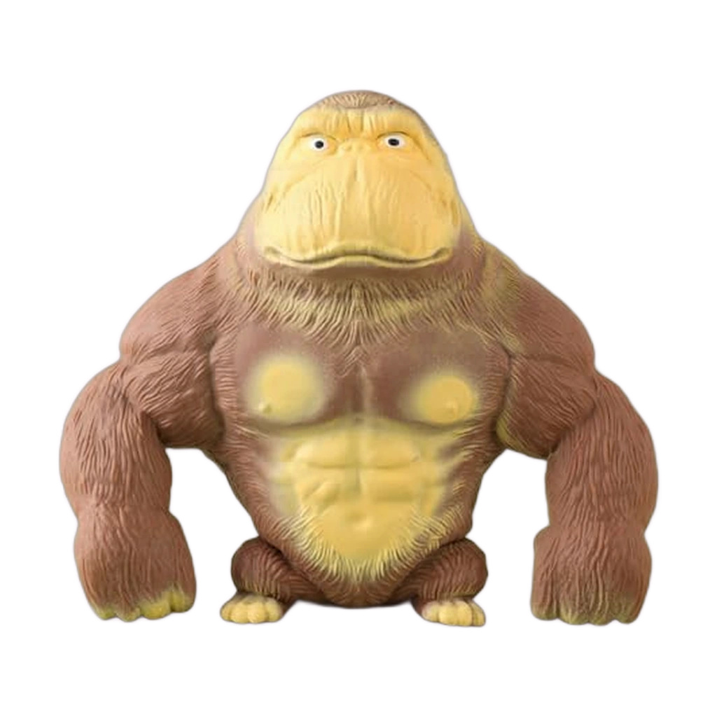 Jumbo Monkey Squishy 8 Inch Stretchy Gorilla Squeeze Toy