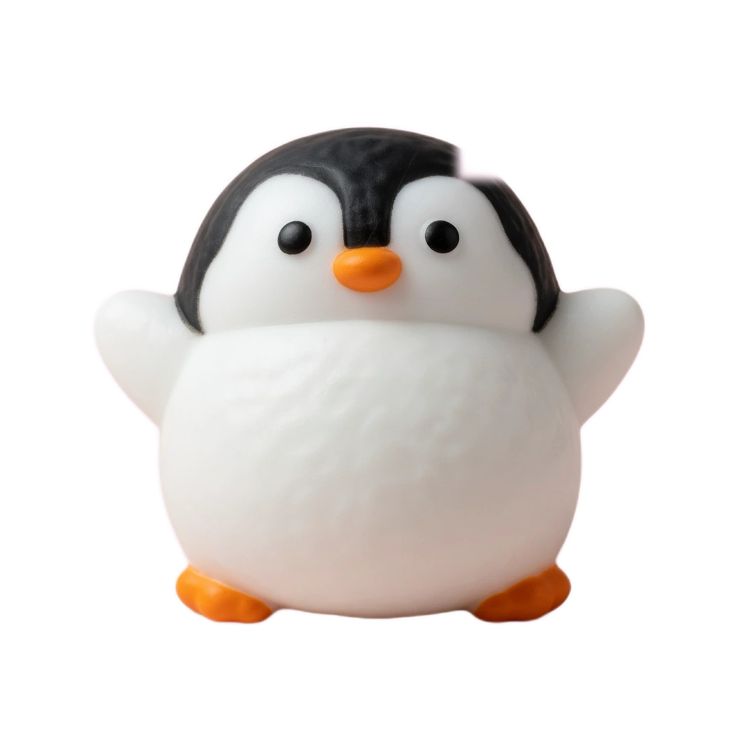 Jumbo Penguin Squishy Soft Stretchy Squeeze Toy