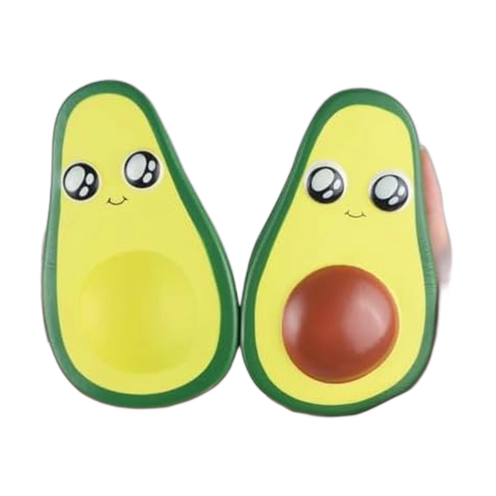 Kawaii Avocado Squishy Slow Rising Squeeze Toy 2 Pack