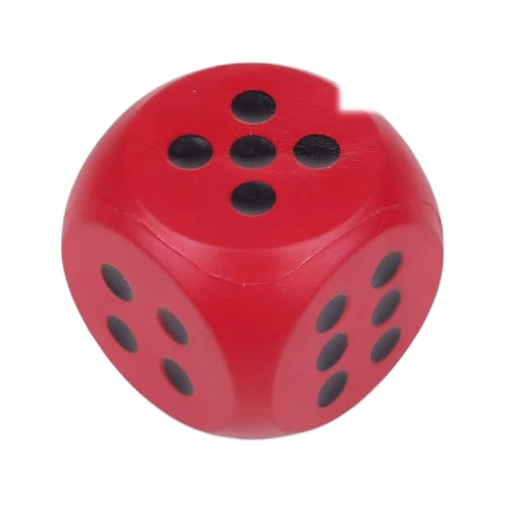 Kawaii Dice Squishy, Red 3.9 Inch Slow Rising Squishy Toy