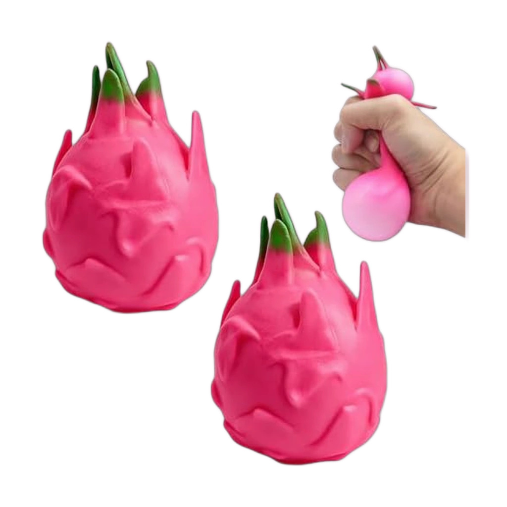 Kawaii Dragon Fruit Squishy 2 Pack Cute Squeeze Toy