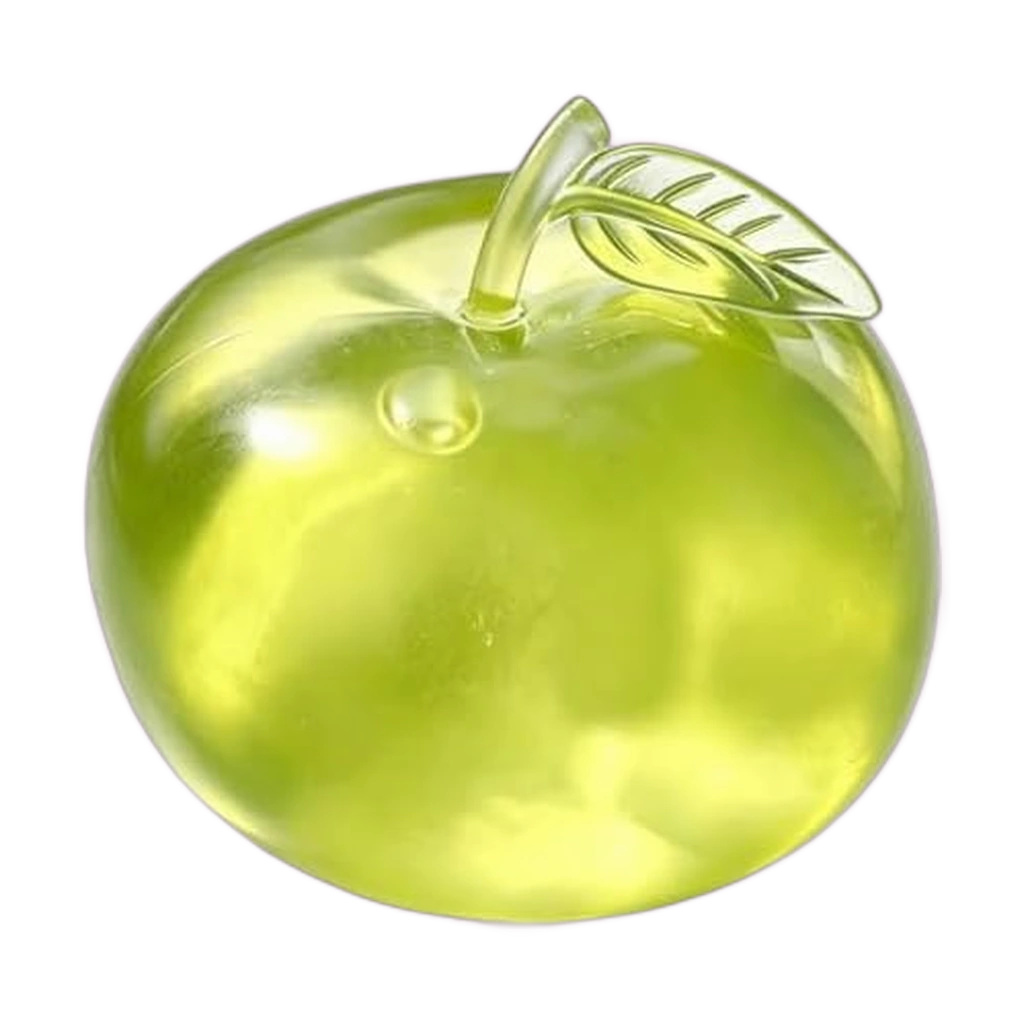 Kawaii Lime Squishy Jelly Fruit Slow Rising Sensory Toy