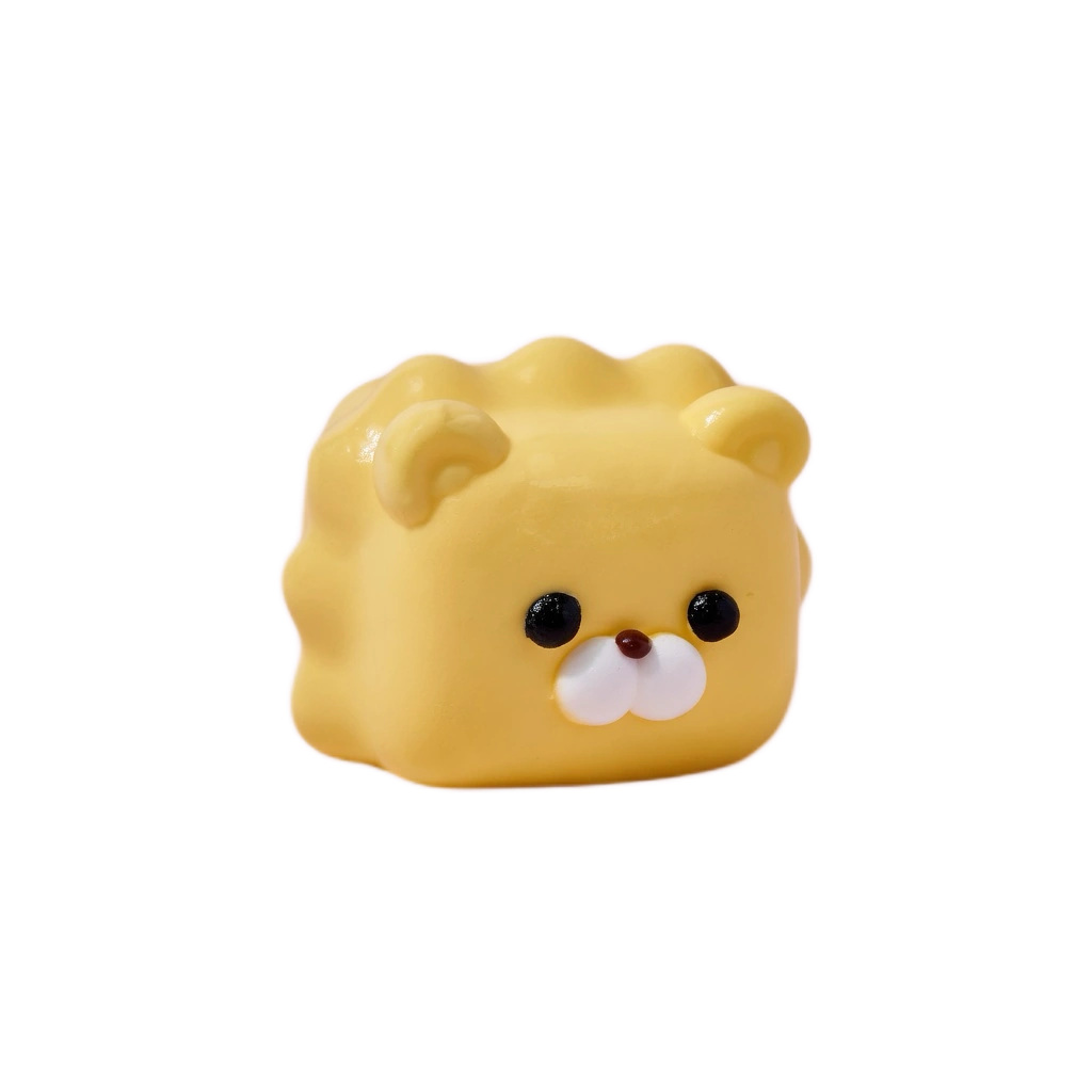 Kawaii Lion Squishy Cube Squeeze Sensory Fidget Toy