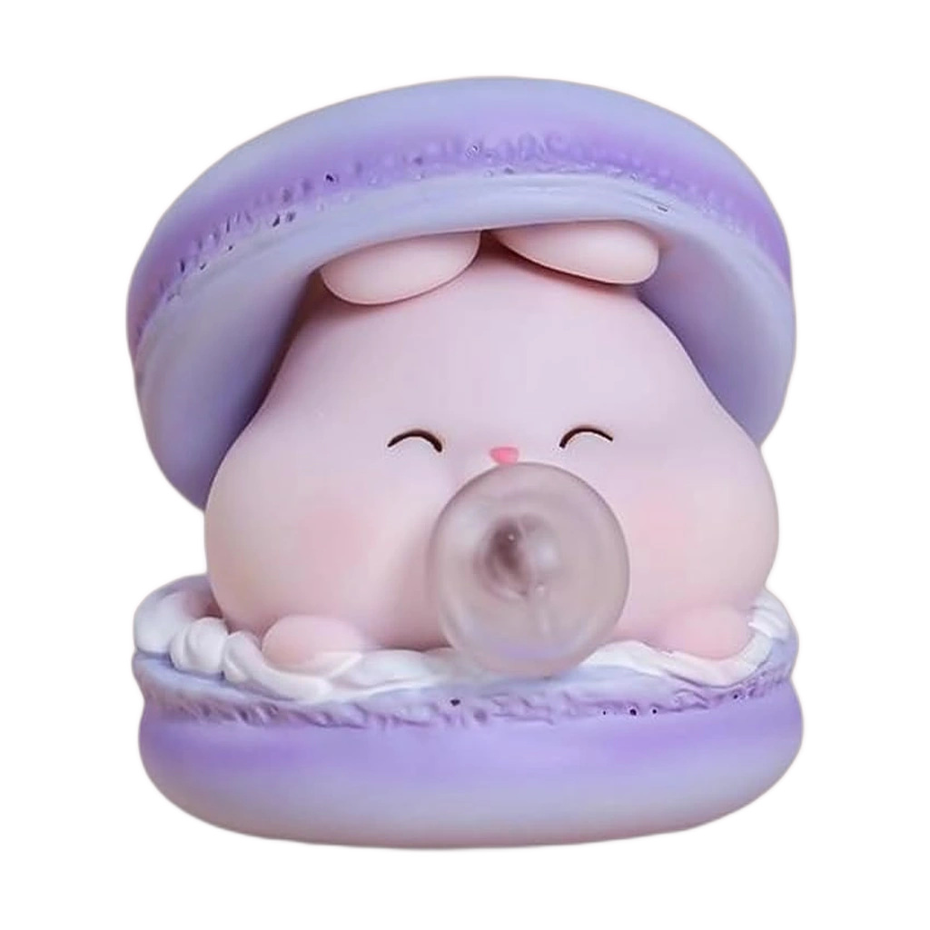 Kawaii Macaron Squishy Bunny Bubble Slow Rising Sensory Toy