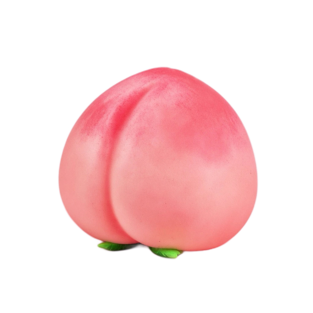 Kawaii Peach Squishy Big Soft Squeeze Stress Relief Toy