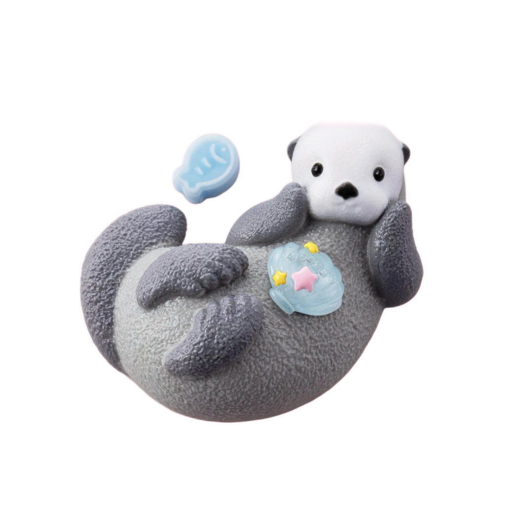 Kawaii Sea Otter Squishy Soft Squeeze Stress Relief Fidget Toy