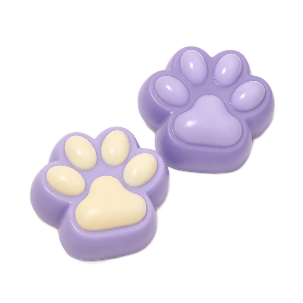 Lavender Cat Squishy Paw, 2 Pack Soft Slow Rising Squeeze Toy