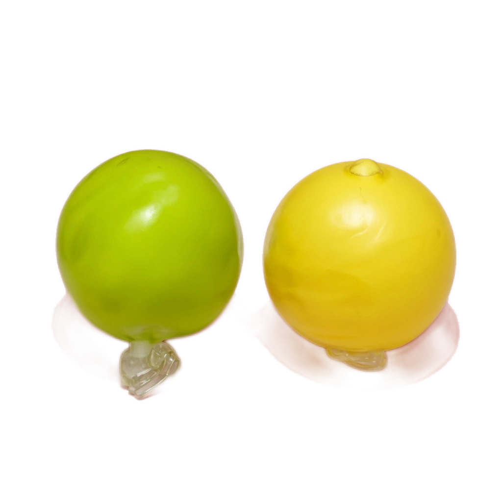 Lemon Squishy Fidget Ball, 2 Pack Soft Squeeze Wax Sensory Toy