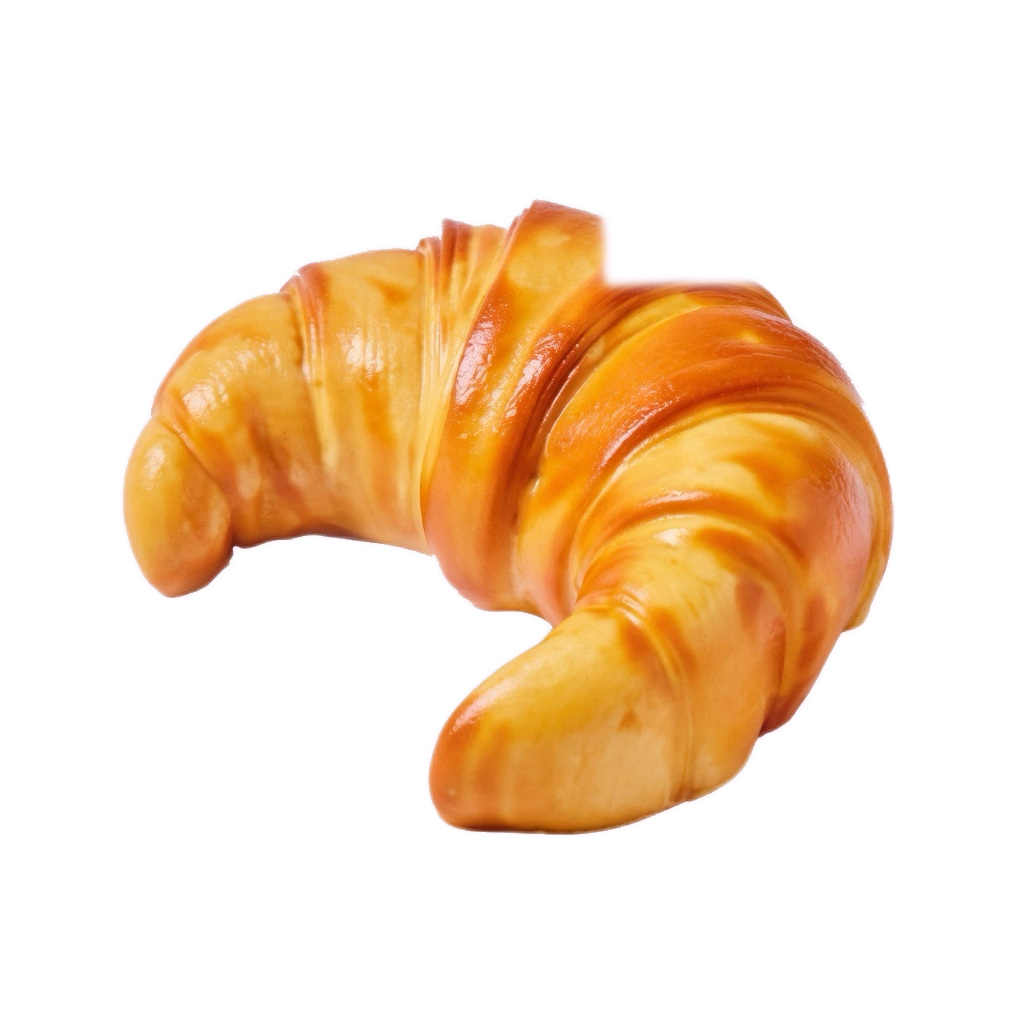 Mini Croissant Squishy, Soft Silicone Squeeze Pocket Fidget