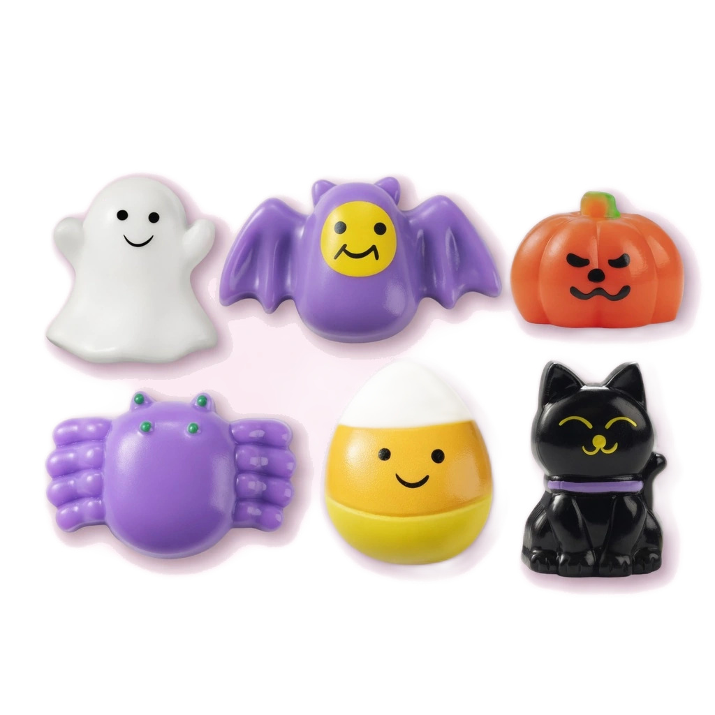 Mini Ghost Squishy 6 Pack Soft Mochi Squeeze Toys