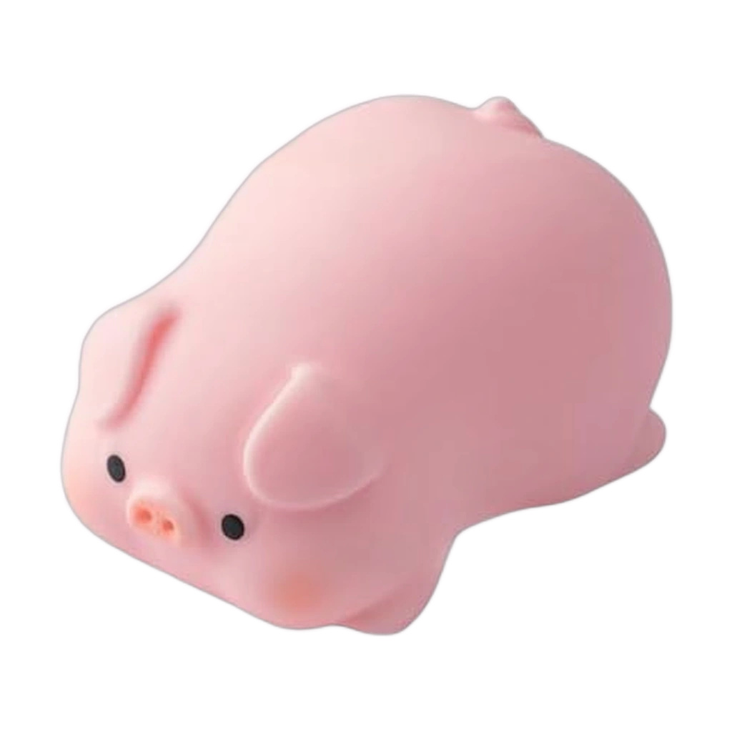Mini Pig Squishy Soft Mochi Pocket Squishy Fidget Toy