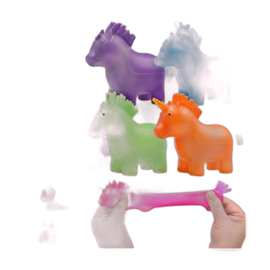 Mini Unicorn Squishy 6 Pack Stretchy Squeeze Fidget Toys