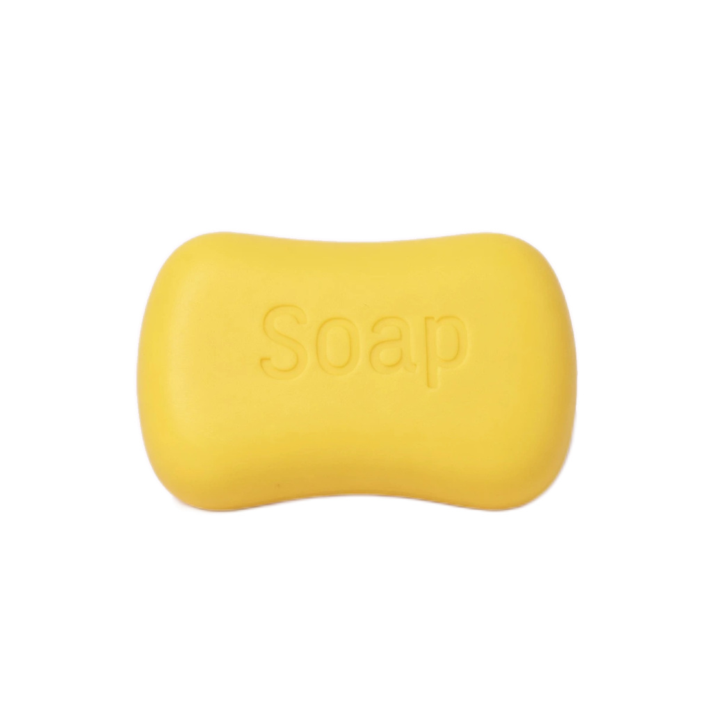 Mini Yellow Soap Squishy Crunchy Bead-Filled Stress Toy