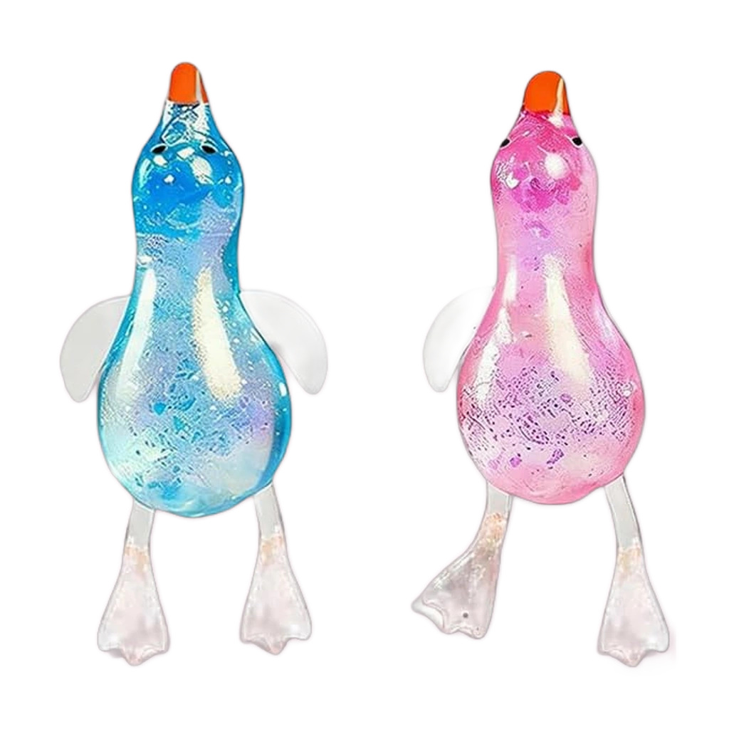 Mochi Duck Squishy, Pillowy Soft Squeeze Stress Toy