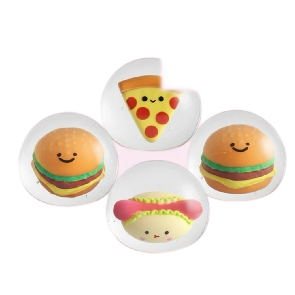 Mochi Hot Dog Squishy 3 Pack of Fast-Food Minis