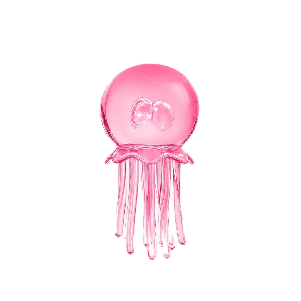 Mochi Jellyfish Squishy Soft Squeeze Stress Toy, Pink